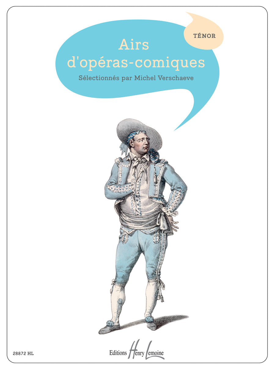 Airs d'opéras comiques - partition chant, Michel Verschaeve
