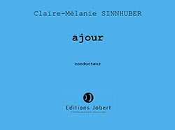Ajour - partition flûte, Claire-Mélanie Sinnhuber