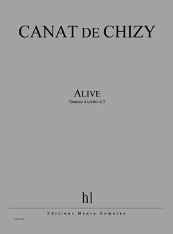 Alive - partition cordes, Edith Canat de Chizy