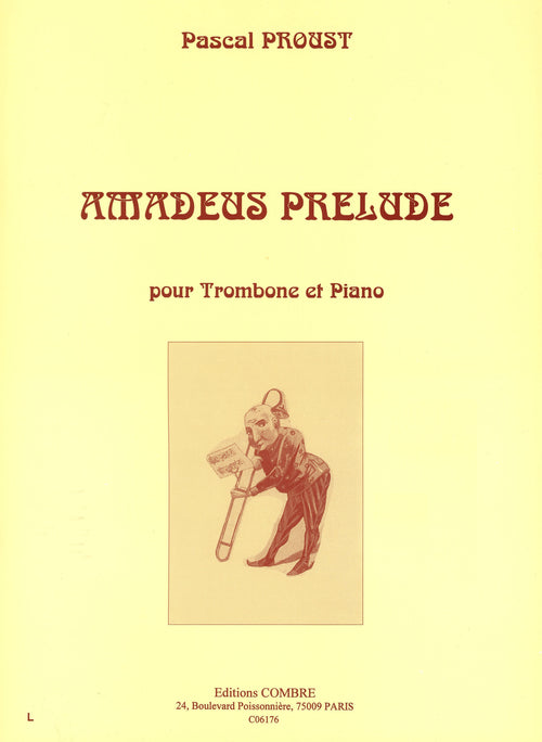 Amadeus Prélude - partition trombone, Pascal Proust