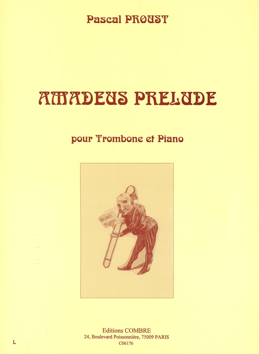 Amadeus Prélude - partition trombone, Pascal Proust