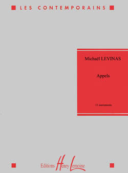 Appels - partition ensemble, Michaël Levinas