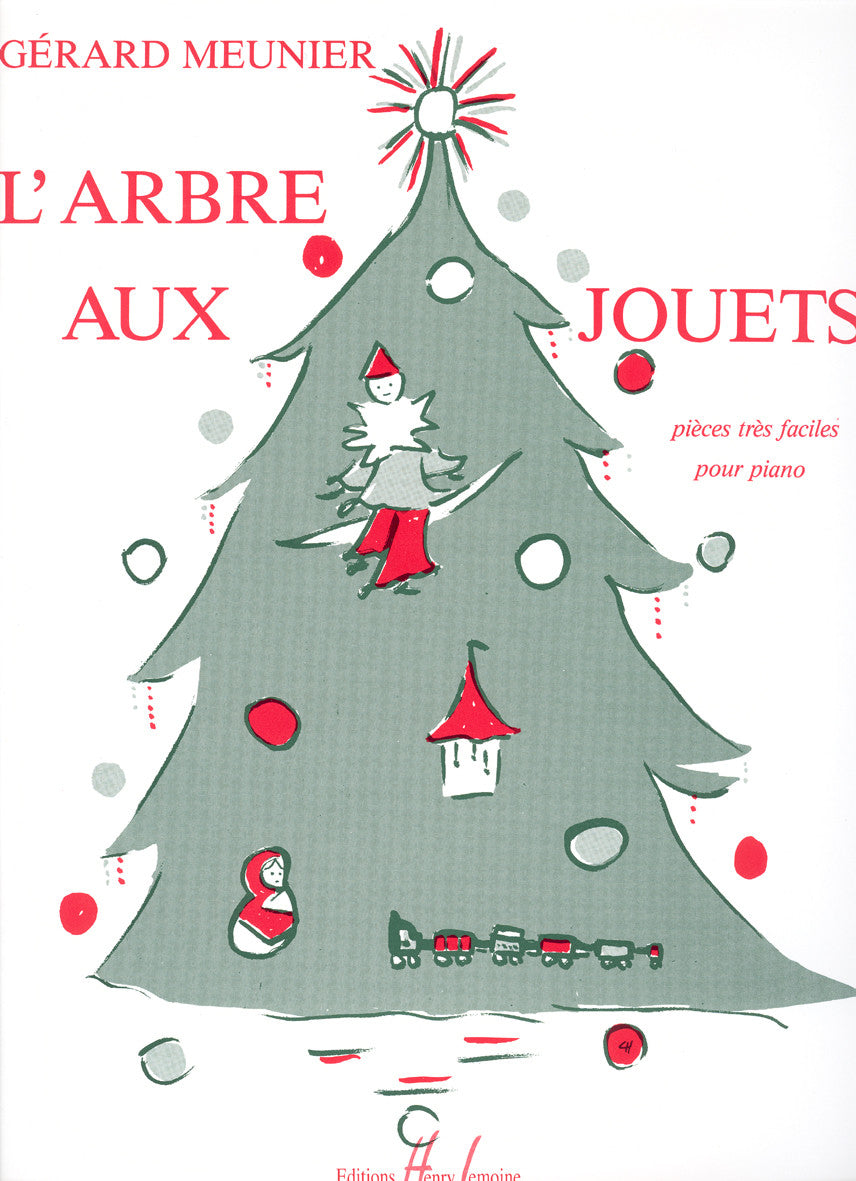 Arbre aux jouets - partition piano, Gérard Meunier