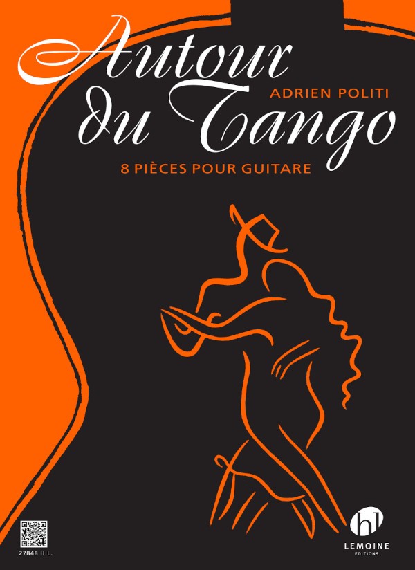 Autour du tango - partition guitare, Adrien Politi