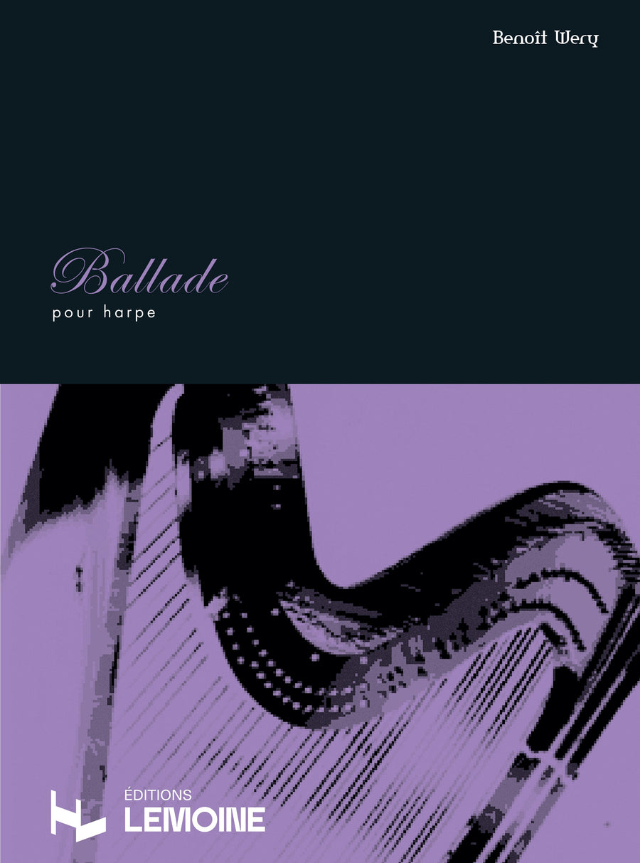 Ballade - partition harpe, Benoît Wery
