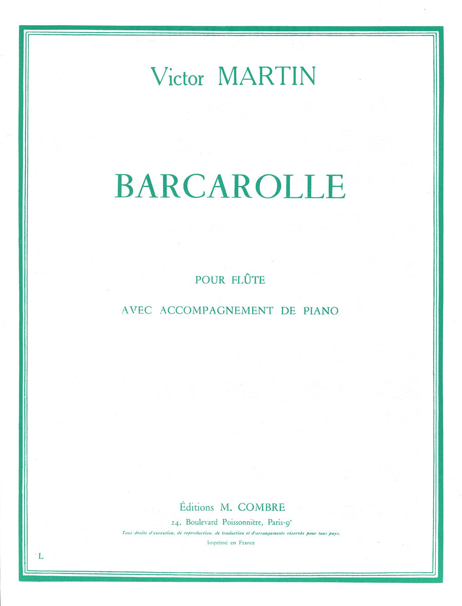Barcarolle