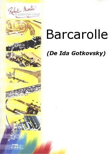 Barcarolle - partition hautbois, Ida Gotkovsky
