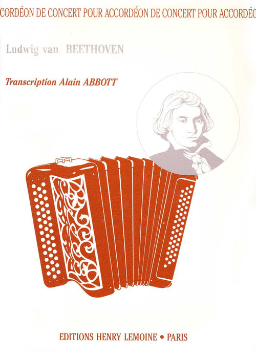 Beethoven - partition accordéon, Alain Abbott
