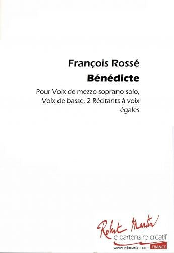 Bénédicte - partition chant, François Rosse