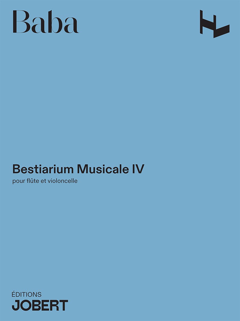 Bestiarium musicale IV - partition flûte, Noriko Baba