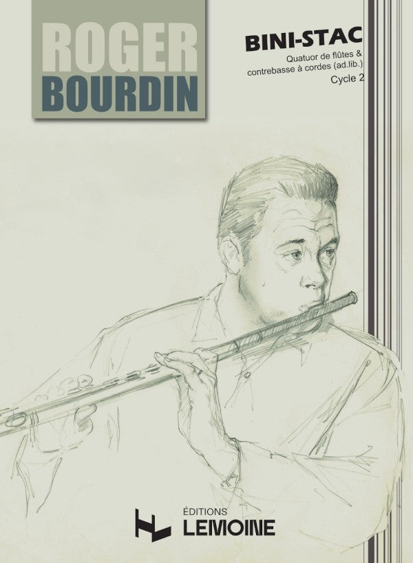Bini-stac - partition flûte, Roger Bourdin