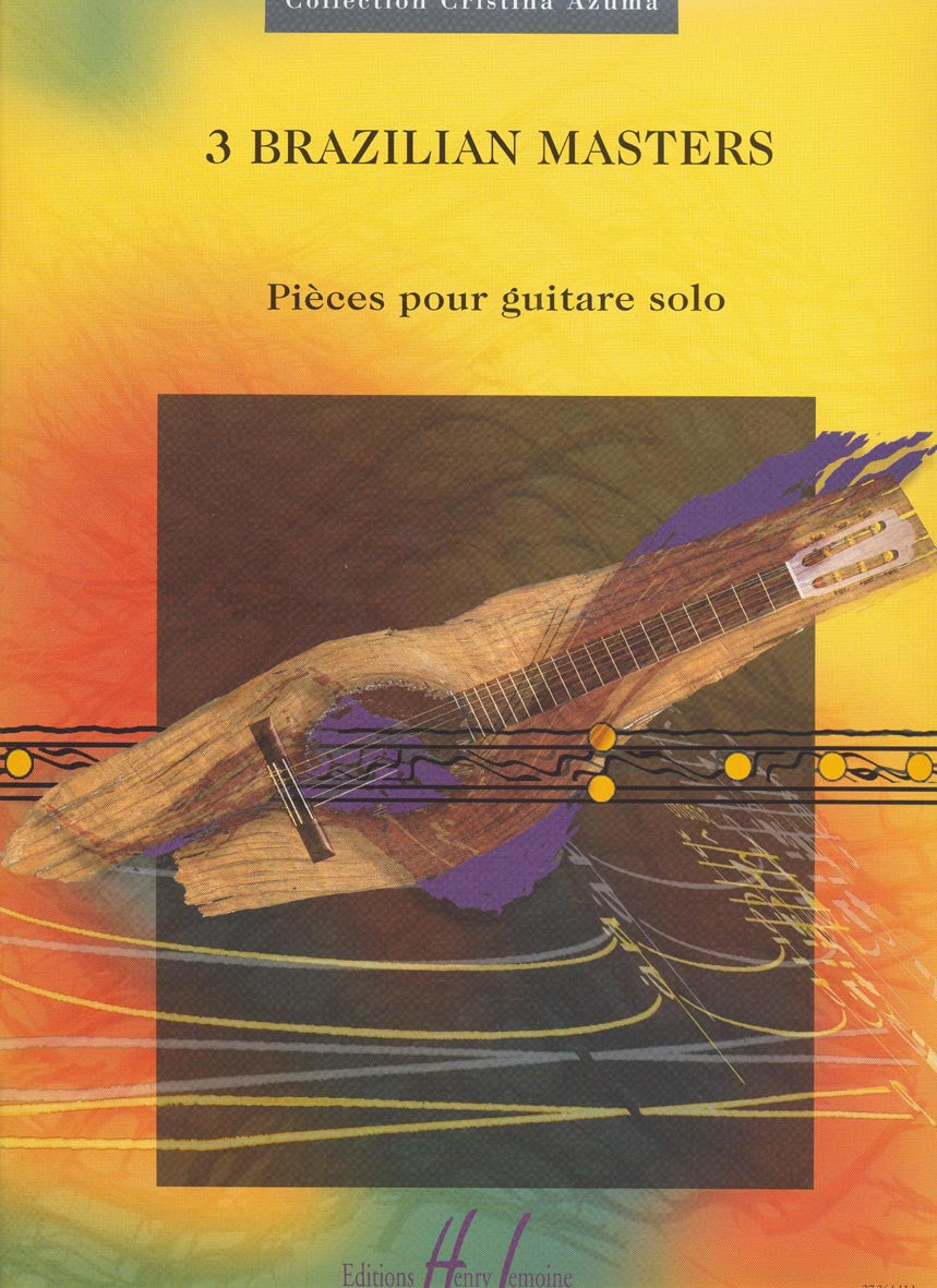 Brazilian masters (3) - partition guitare, Celso Machado