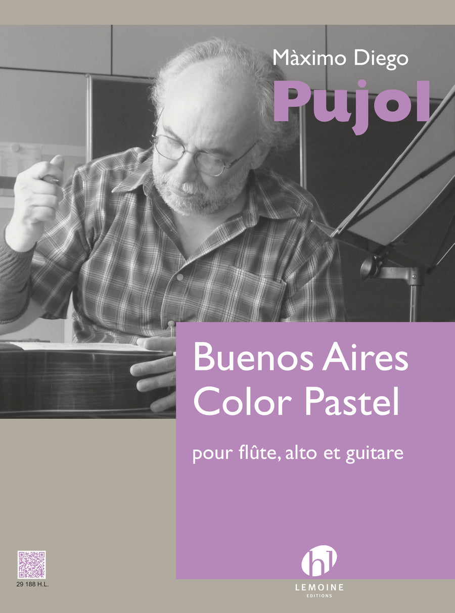 Buenos Aires color pastel - partition flûte, Maximo Diego Pujol