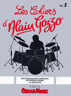 Cahier d'études n°1 - méthode de percussions, Alain Gozzo