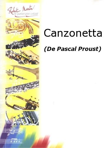 Canzonetta - partition alto, Pascal Proust
