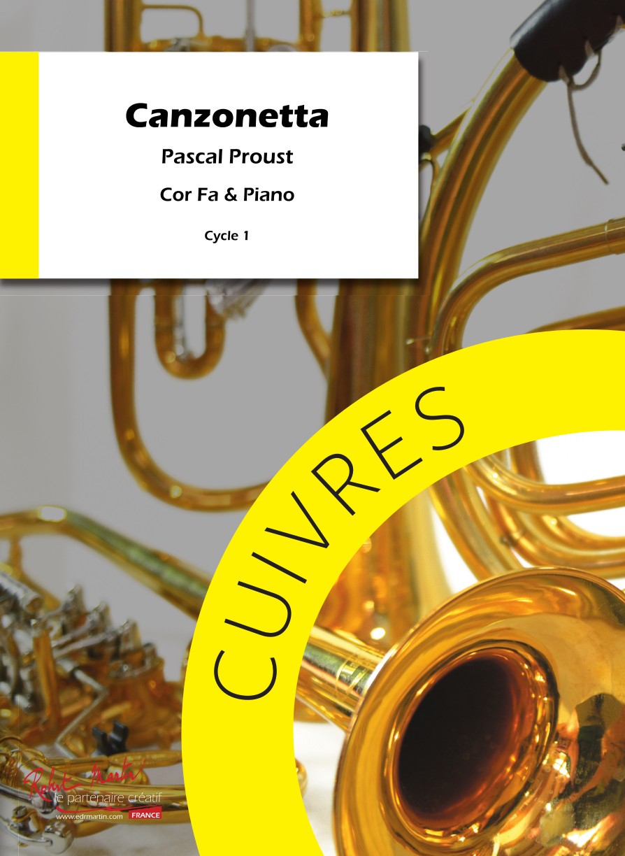 Canzonetta - partition cor, Pascal Proust