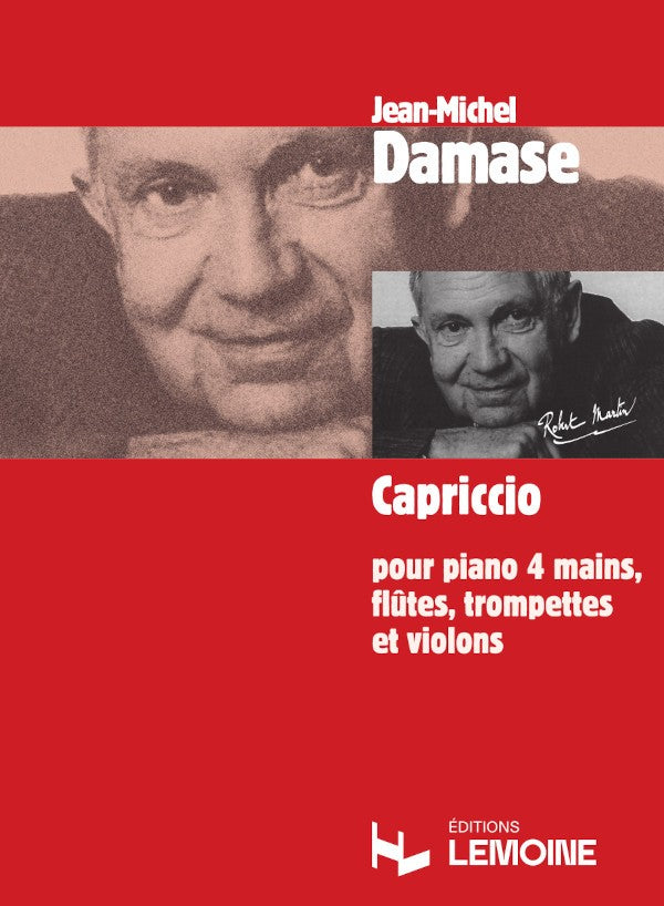 Capriccio - partition flûte, Jean-Michel Damase