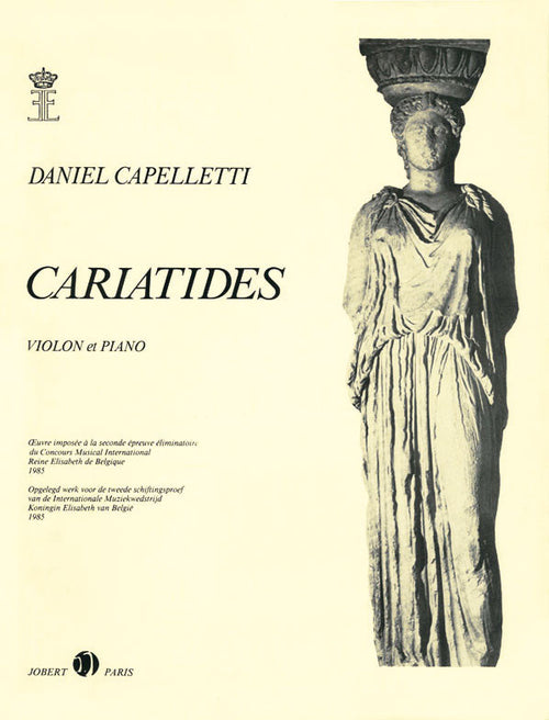 Cariatides - partition violon, Daniel Capelletti