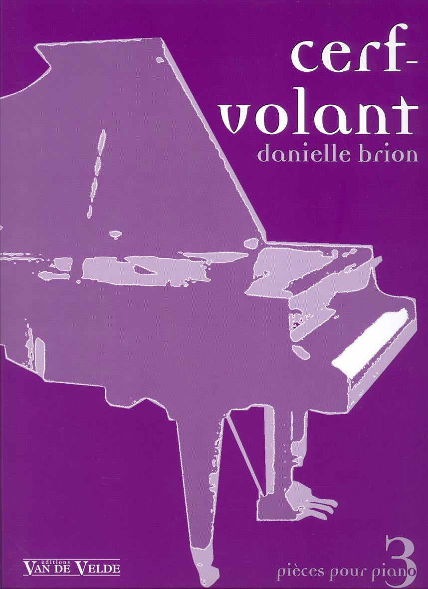 Cerf-Volant - partition piano, Danielle Brion