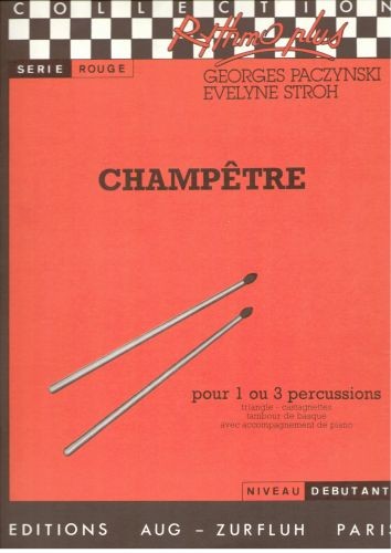 Champêtre - partition percussions, Georges Paczynski