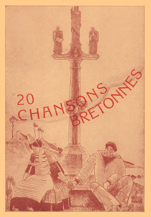 Chansons bretonnes (20) - partition chant, Georges Arnoux