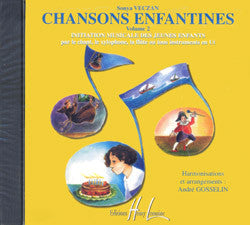 Chansons enfantines Vol.2 CD seul - éveil musical, Sonya Veczan