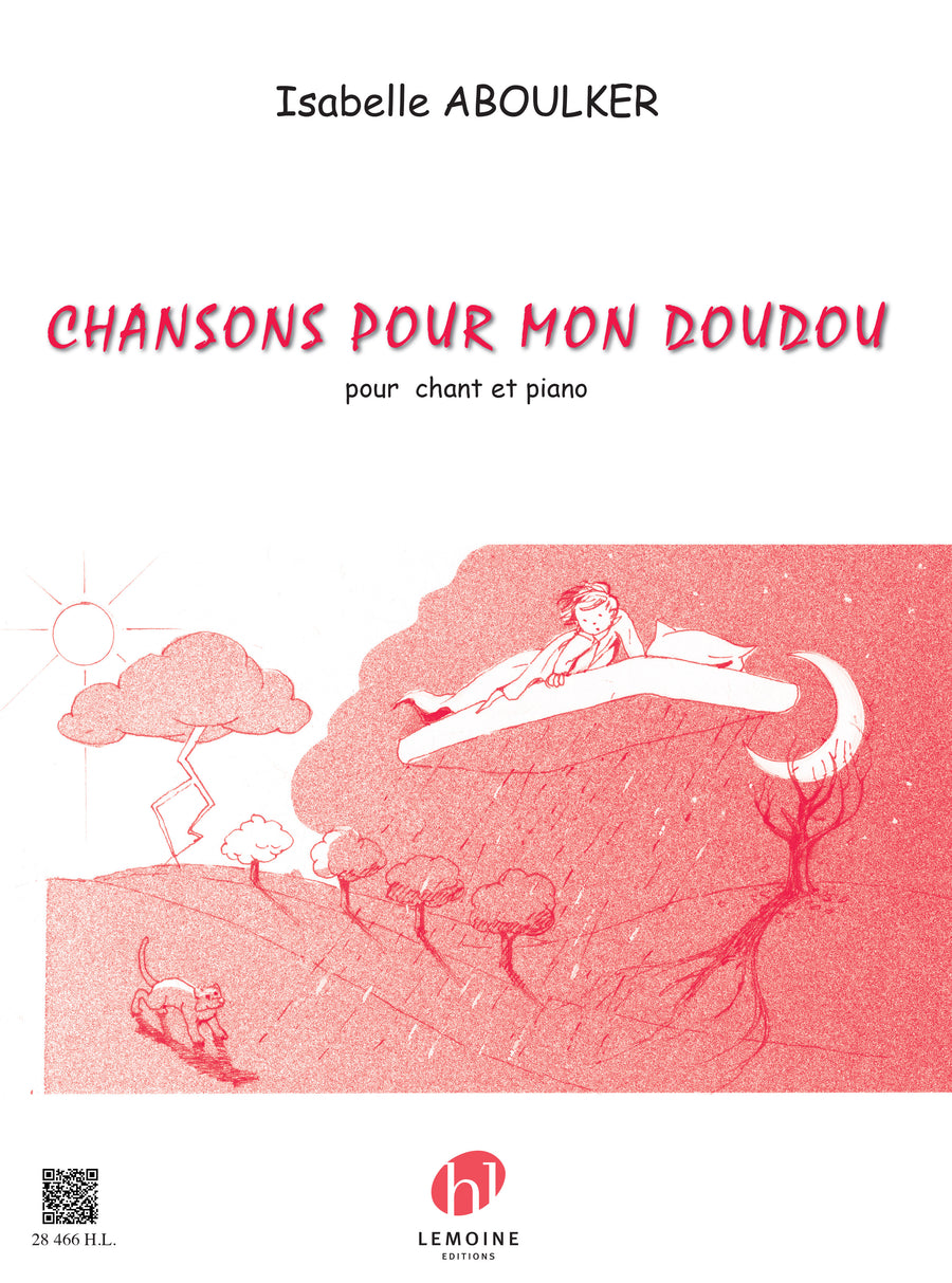 Chansons pour mon Doudou - partition chant, Isabelle Aboulker