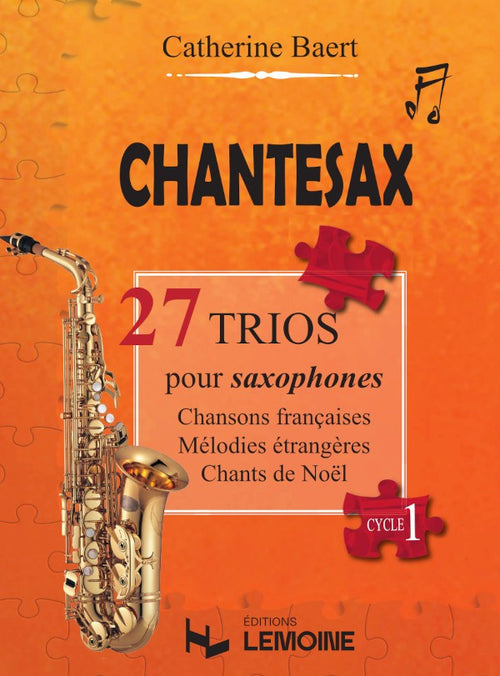 ChanteSax - partition saxophone, Catherine Baert