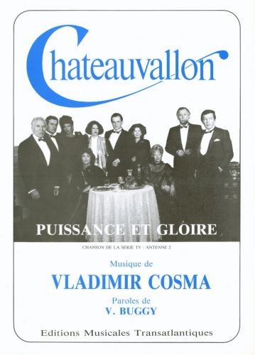 Chateauvallon - partition accordéon, Vladimir Cosma