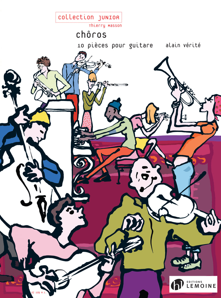 Chôros - partition guitare, Alain Verite
