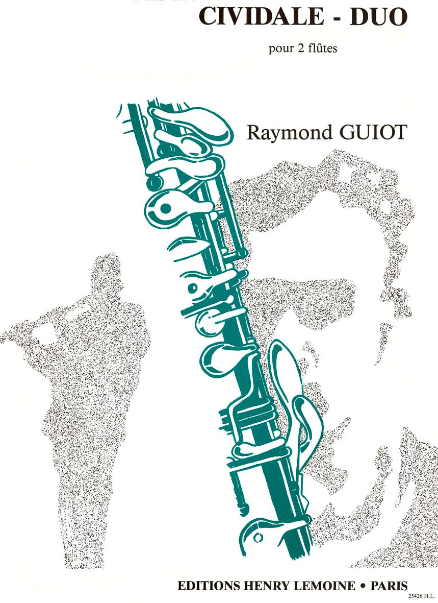 Cividale duo - partition flûte, Raymond Guiot