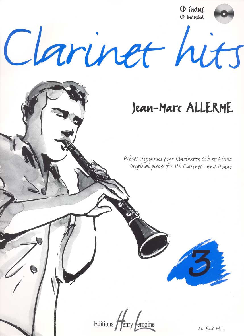 Clarinet hits Vol.3 - partition clarinette, Jean-Marc Allerme