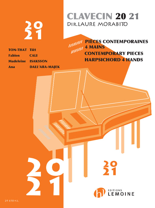 Clavecin 20-21 - partition orgue, Laure Morabito