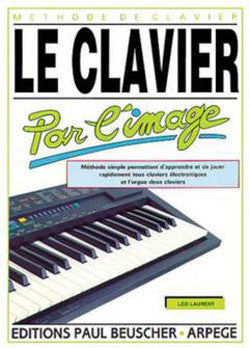 Clavier par l'image - partition orgue, Léo Laurent