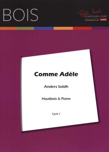 Comme Adèle - partition hautbois, Anders Soldh
