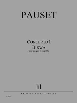 Concerto I - Birwa - partition orgue, Brice Pauset