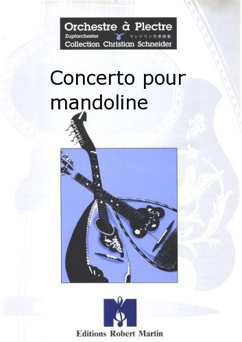 Concerto pour mandoline - partition instruments traditionnels, Mario Monti