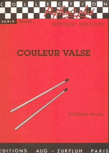 Couleur valse - partition percussions, Bertrand Renaudin