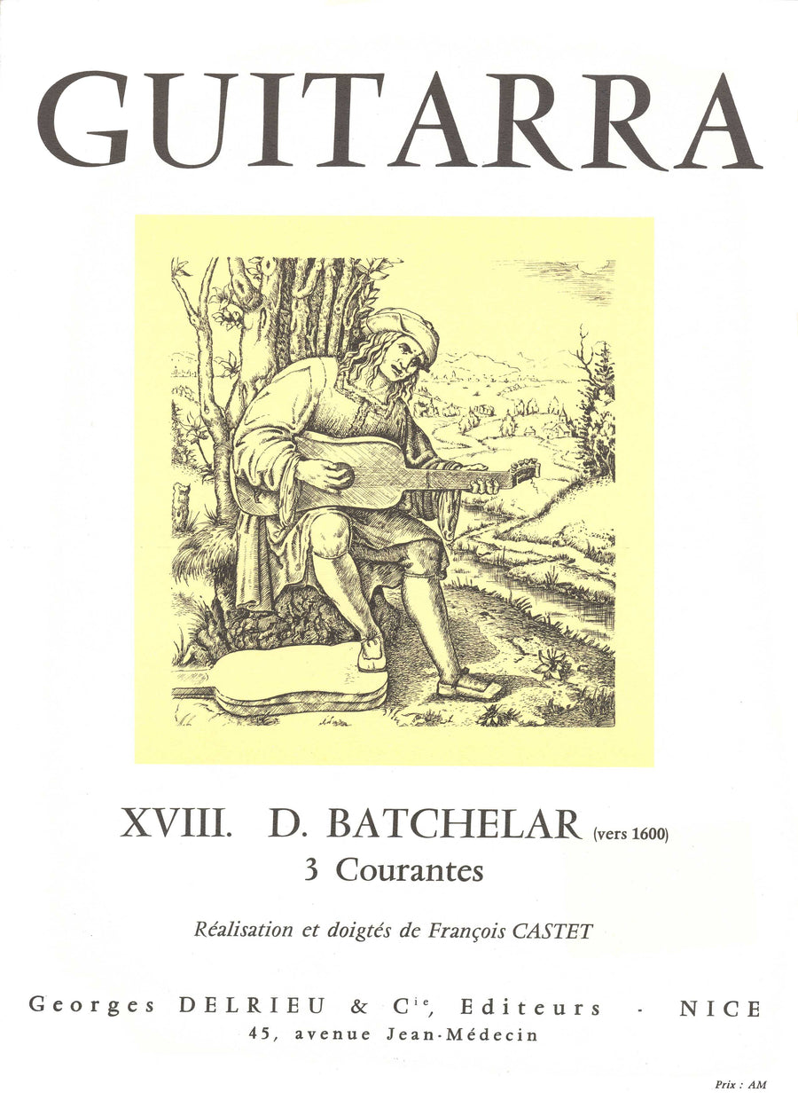 Courantes (3) - partition guitare, Batchelar