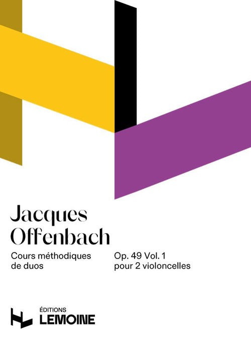 Cours méthodique de duos pour deux violoncelles Op.49 Vol.1 - méthode de violoncelle