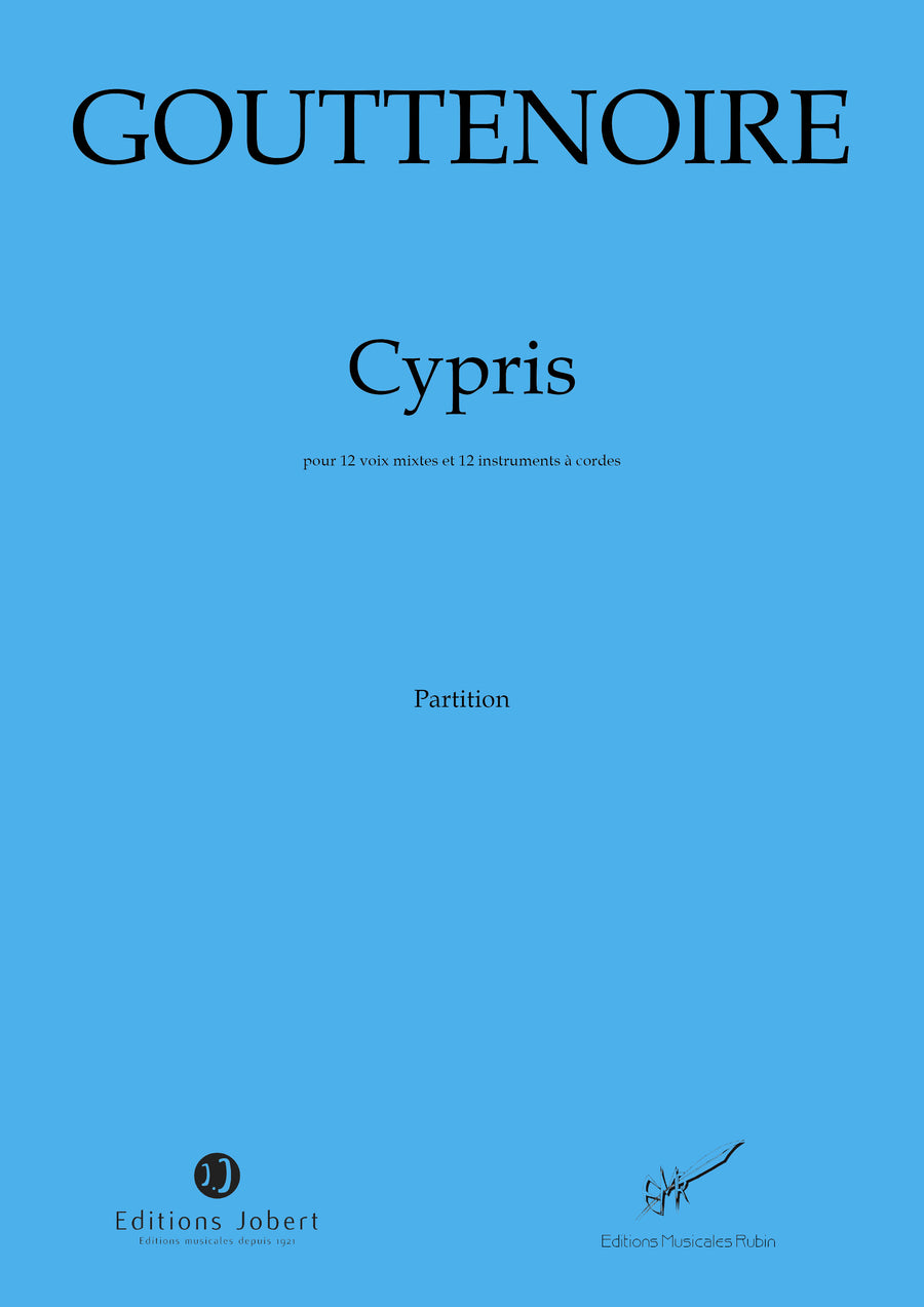Cypris - partition chant, Philippe Gouttenoire