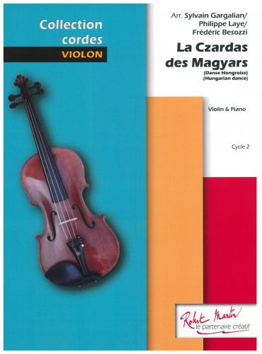 Czardas des magyars - partition violon, Sylvain Gargalian
