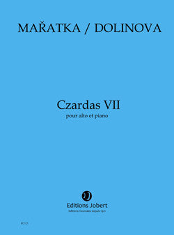 Czardas VII - partition alto, Krystof Maratka