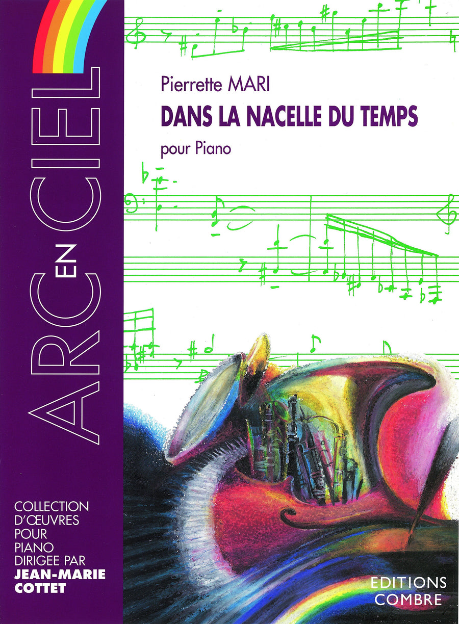 Dans la nacelle du temps - partition piano, Pierrette Mari