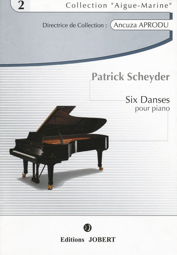 Danses (6) - partition piano, Patrick Scheyder