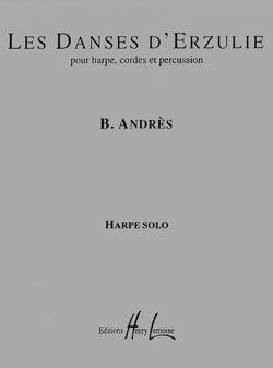 Danses d'Erzulie - partition harpe, Bernard Andres