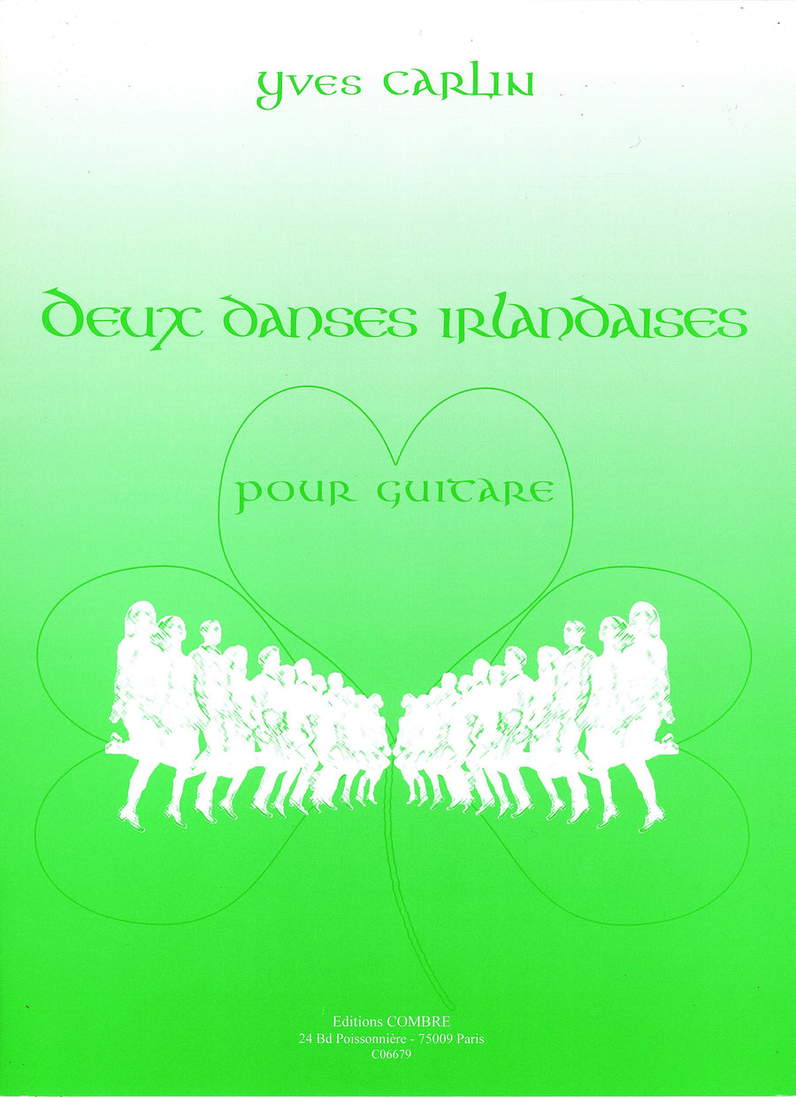 Danses irlandaises (2) - partition guitare, Yves Carlin