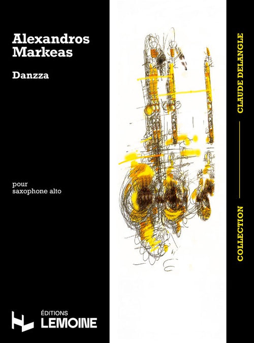 Danzza - partition saxophone, Alexandros Markeas