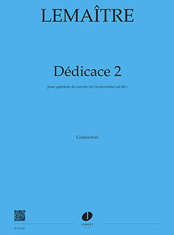 Dédicace 2 - partition cuivres, Dominique Lemaître