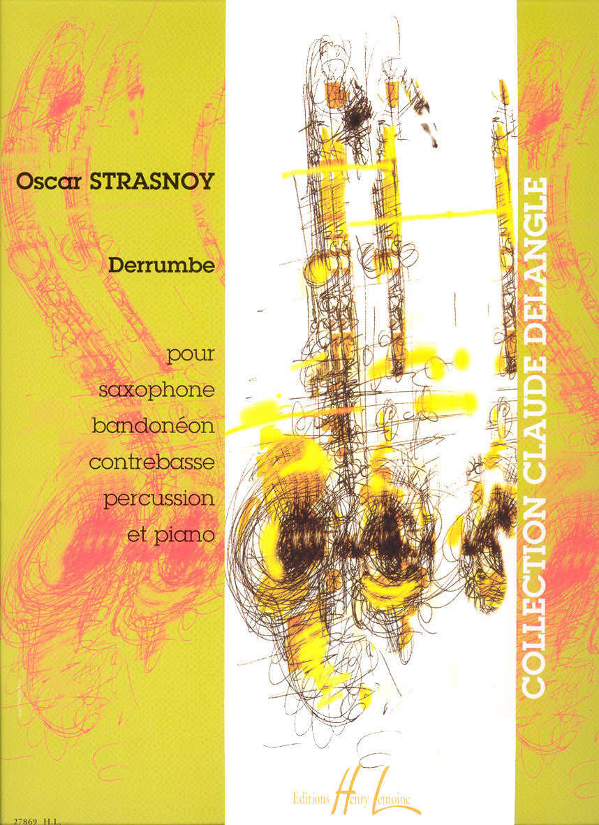Derrumbe - partition saxophone, Oscar Strasnoy